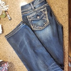 Silver Jean's Size 34W/33L
